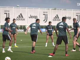 La Juventus si prepara al rientro in campo. Dugout
