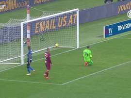 Le but magnifique d'Hakimi contre l'AS Roma. Dugout