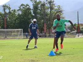Flamengo retornou aos treinos mesmo sem a recomendação das autoridades de saúde. DUGOUT