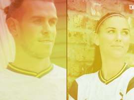 Las llegadas de Alex Morgan y Gareth Bale al Tottenham. Captura/DUGOUT