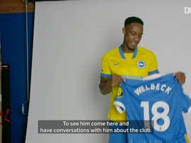Welbeck has signed for Brighton. DUGOUT