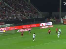 Le joli but de Fekir contre Dijon. DUGOUT