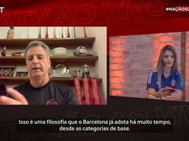 Presidente do Flamengo falou sobre a visita feita ao Barcelona. DUGOUT