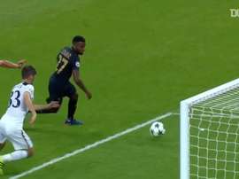 Thomas Lemar scored for Monaco in both matches v Spurs. DUGOUT