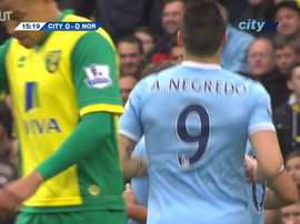 Man City put seven past Norwich at the Etihad back in 2013. DUGOUT