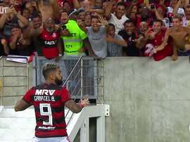 Les buts de Barbosa en Libertadores avec Flamengo. DUGOUT