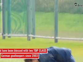 Bernd Leno: Arsenal’s number one. DUGOUT