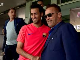 Schwarzenegger fichó por el Barça. DUGOUT