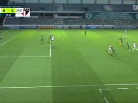 Goias were beaten 0-3 by now league leaders Sao Paulo. DUGOUT
