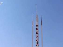 Huracán se estrenó. DUGOUT