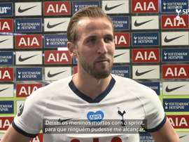 Kane vibra com forma física após voltar a marcar pelo Tottenham. DUGOUT