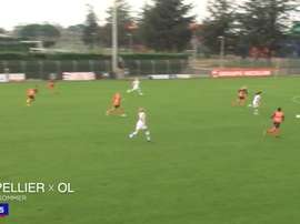 TOP 5 buts OL Féminin contre Montpellier. dugout