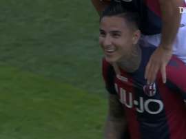 Pulgar's free-kick helped Bologna beat Sampdoria back in 2019. DUGOUT