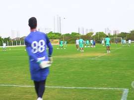 VIDEO: Goiás' training session. DUGOUT