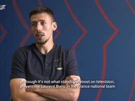 Lenglet spoke ahead of the match. DUGOUT