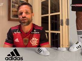 Meia Diego falou sobre a relação com Jorge Jesus, técnico português do Rubro-Nego. DUGOUT