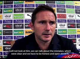 Lampard discusses his new signing. DUGOUT