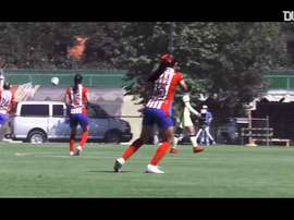 Cuevas anotó el tanto de la victoria en el minuto 79. DUGOUT