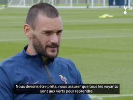 Lloris vise la C1 pour le reprise de la Premier League. Dugout