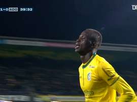 Amadou Ciss earns Fortuna all three points vs ADO Den Haag. DUGOUT