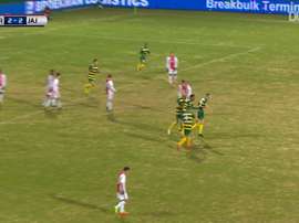 Perr Schurrs scored 10 goals for Fortuna Sittard before moving to Ajax. DUGOUT