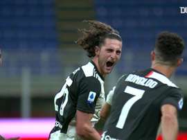 La prima rete di Rabiot. Dugout