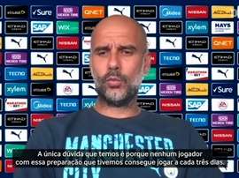 Guardiola se diz encantado por Gabriel Jesus. DUGOUT