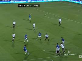 Il gol al debutto di Lewandowski nel campionato polacco. Dugout