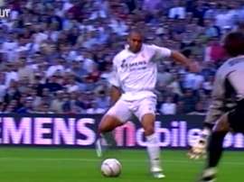 La rete al debutto di Ronaldo Nazario. Dugout