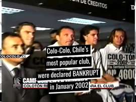 Colo Colo won 2002 Clausura Tournament with kids team 11 months after bankruptcy. DUGOUT