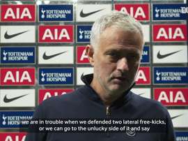 Jose Mourinho spoke about Spurs shock draw. DUGOUT