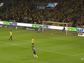 Mayron George scored and got sent off for Midtjylland. DUGOUT