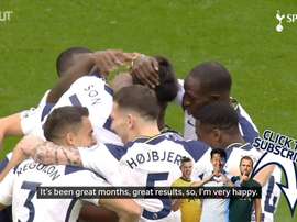 Heung-Min Son 'proud' to win Premier League player of the month award. DUGOUT