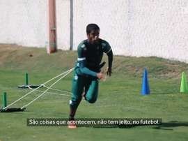 Gabriel compartilha hobby, ansiedade para voltar a jogar e destaca treinos intensos. DUGOUT