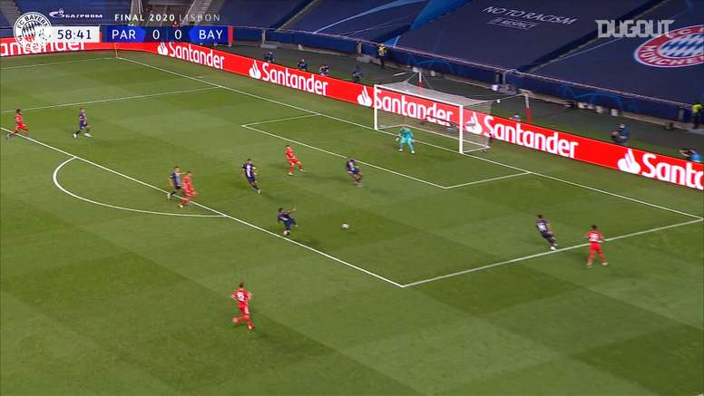 Video Kingsley Coman Wins Champions League For Bayern Munich Besoccer