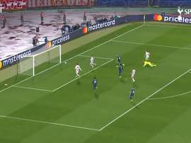 Lo Celso's first goal for Tottenham was very scrappy. DUGOUT