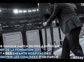 VIDÉO : le robot de la Fondation Paris Saint-Germain. Dugout