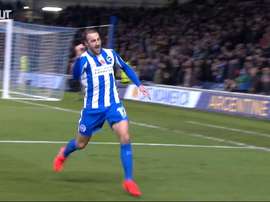 Glenn Murray scored as Brighton and Aston Villa drew 1-1. DUGOUT