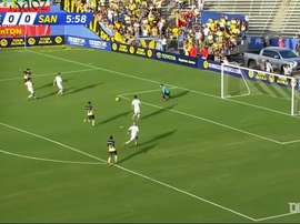 Club America beat Santos 3-0 in the friendly in 2018. DUGOUT
