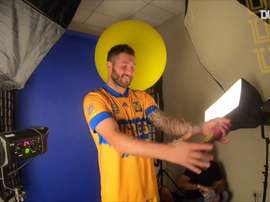 Tigres hizo una sesión de fotos para caretos y recursos. DUGOUT