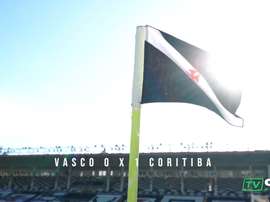 Coritiba derrotou o Vasco da Gama em confronto direto contra o rebaixamento. DUGOUT