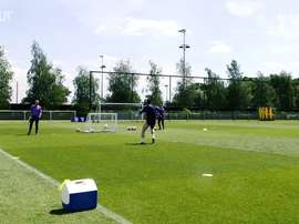 Il Tottenham torna ad allenarsi. Dugout