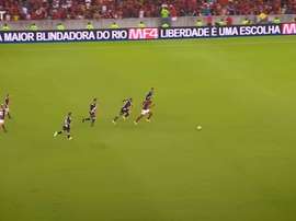 Vitinho fez bonito pelo Flamengo na final. DUGOUT