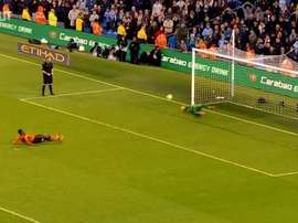 Bravo has made some vital stops from 12 yards for Man City. DUGOUT