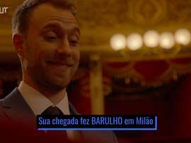 Chegada de Christian Eriksen à Inter de Milão. DUGOUT