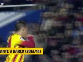 A hat-trick of assists fro Messi. DUGOUT