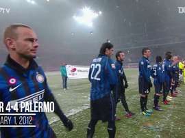 Le quattro reti di Milito. Dugout