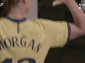 VIDÉO : Alex Morgan à Tottenham. Dugout