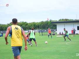 Así se ejercitó Vasco da Gama. DUGOUT