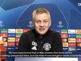 Solskjaer: 'Our concentration must improve vs İstanbul Başakşehir'. DUGOUT
